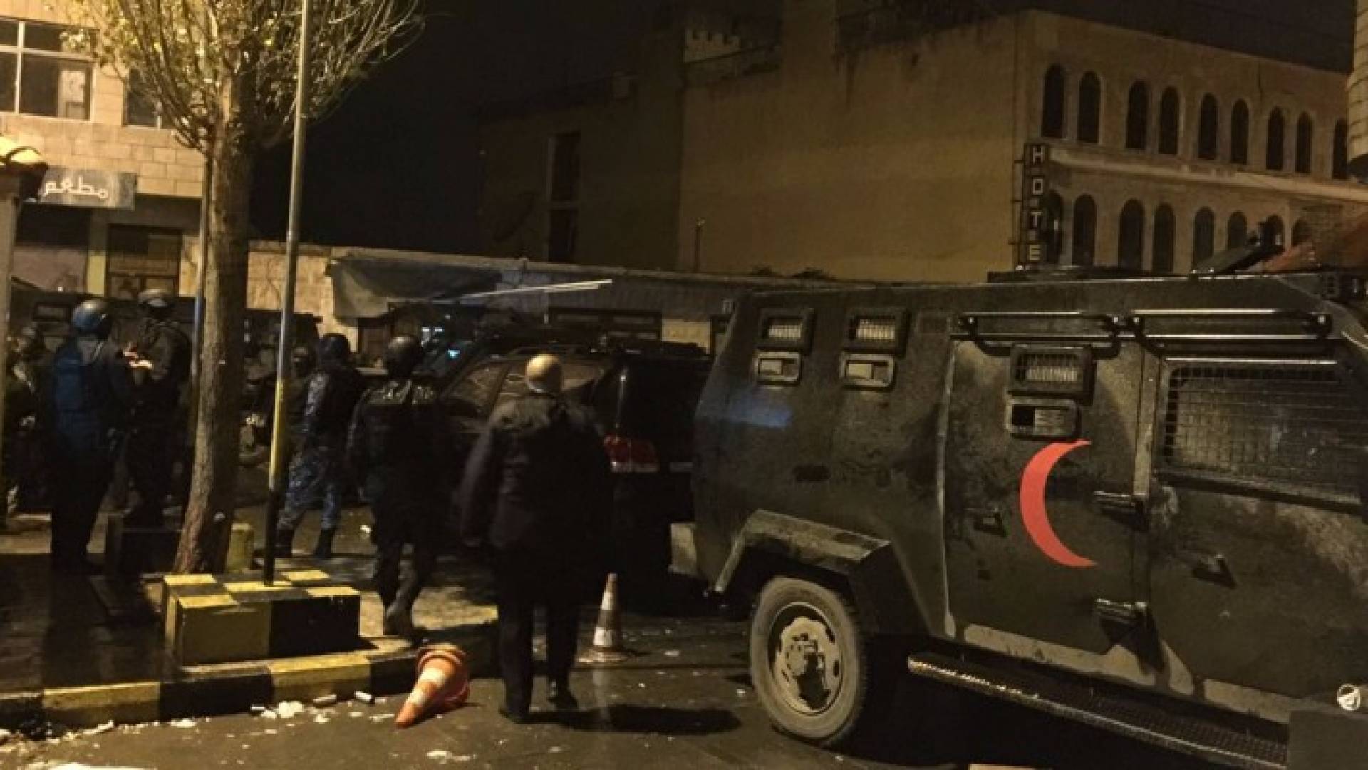 تواجد الأمن في الكرك 