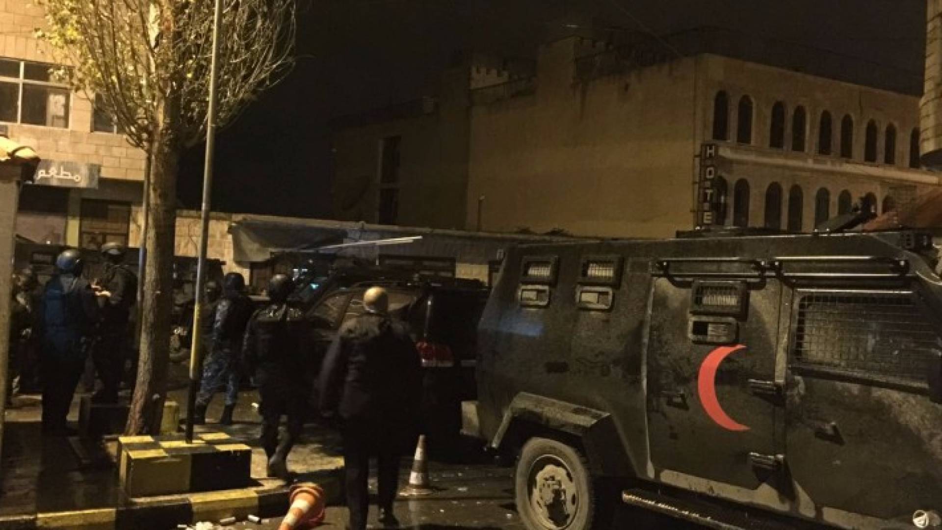 تواجد الأمن في الكرك 