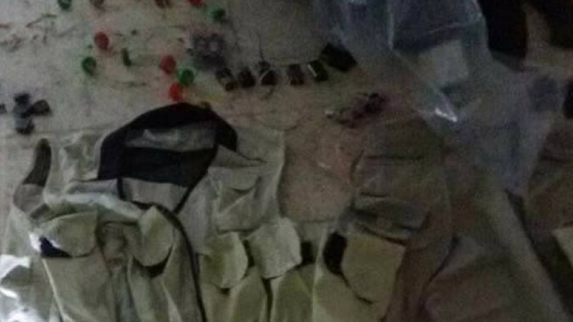 أحزمة ناسفة بحوزة الارهابيين