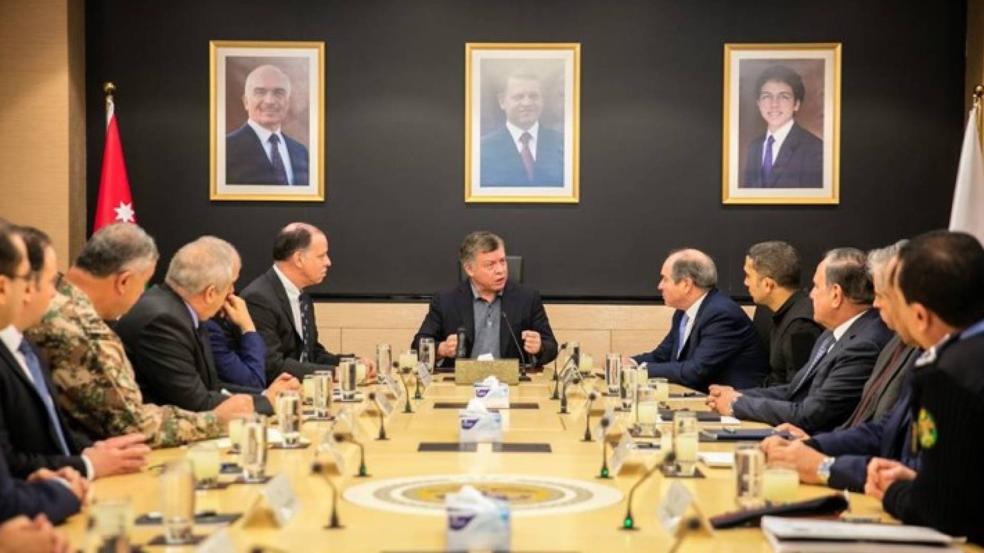 جلالة الملك عبدالله الثاني يترأس اجتماعا لمجلس السياسات الوطني