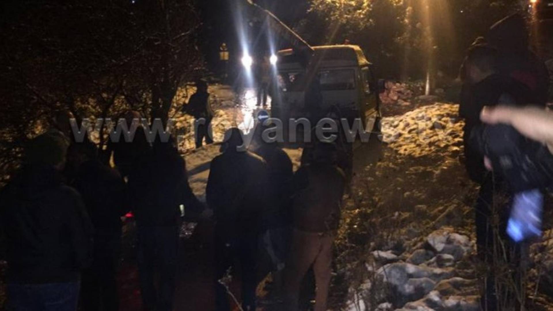  تدهور مركبة في أرض زراعية بمنطقة رأس منيف