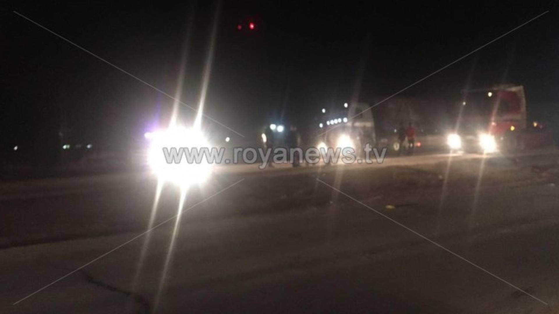 نقاط تفتيش على الصحراوي