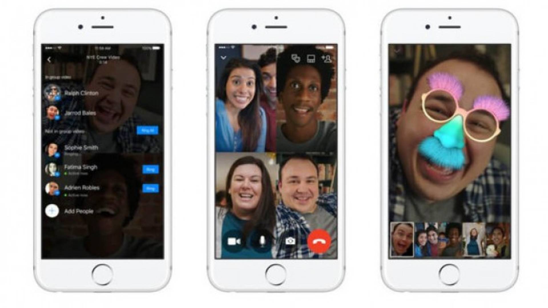 "فيسبوك ماسنجر" يدعم محادثات الفيديو الجماعية