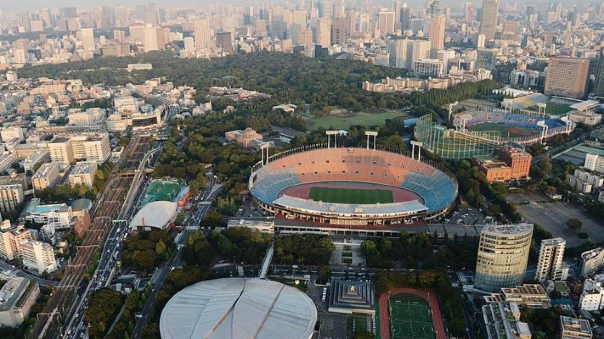 جانب من المنشآت الرياضية التي ستستضيف أولمبياد طوكيو 2020.