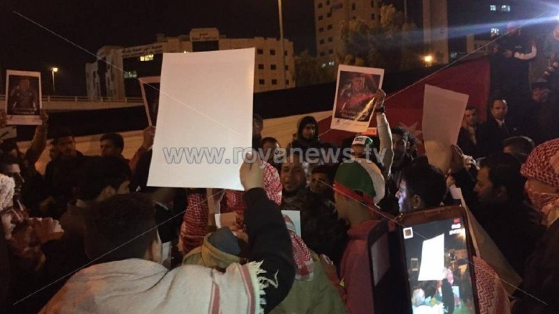 جانب من الوقفة التضامنية