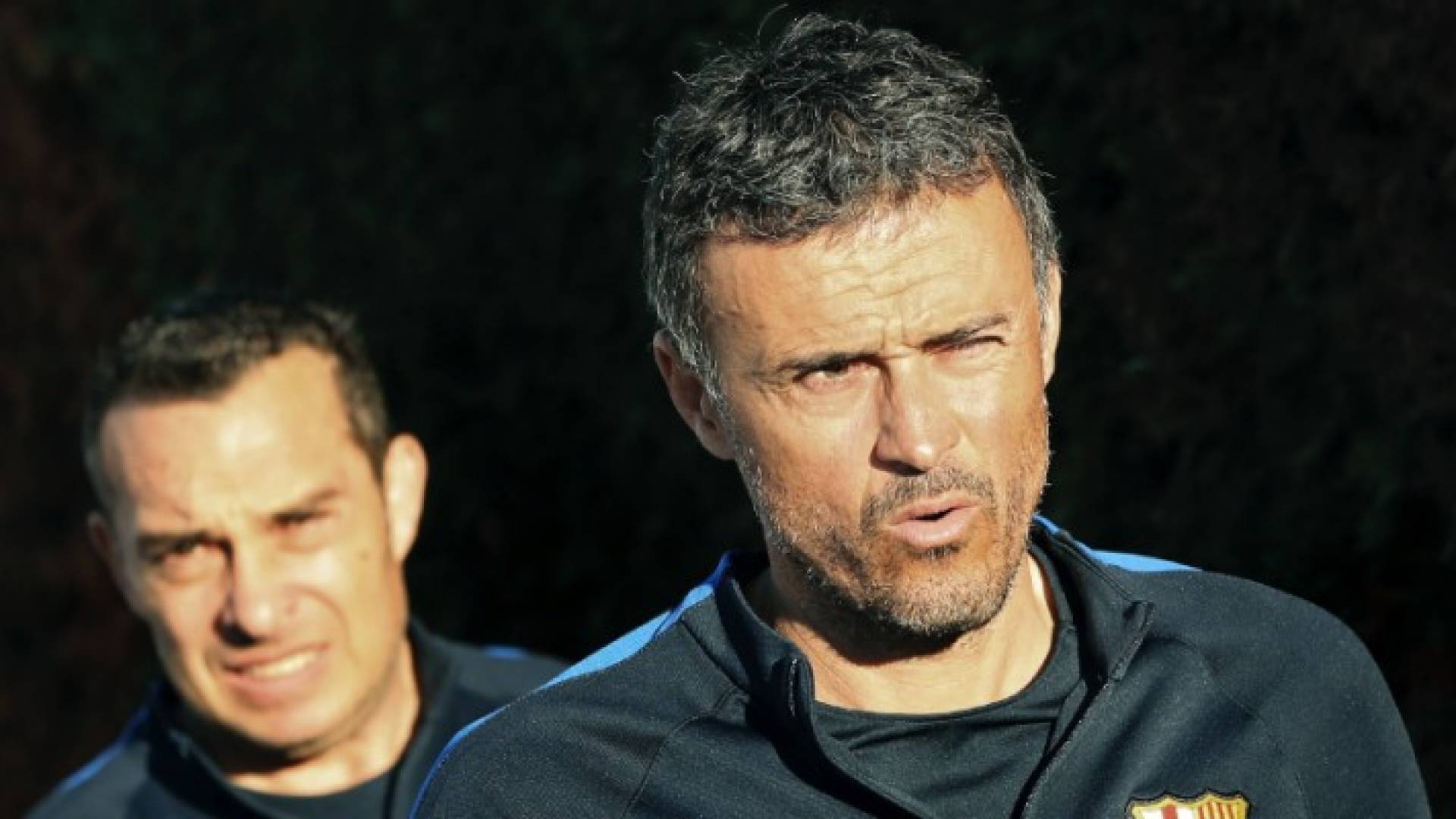  لويس إنريكي مدرب برشلونة الإسباني
