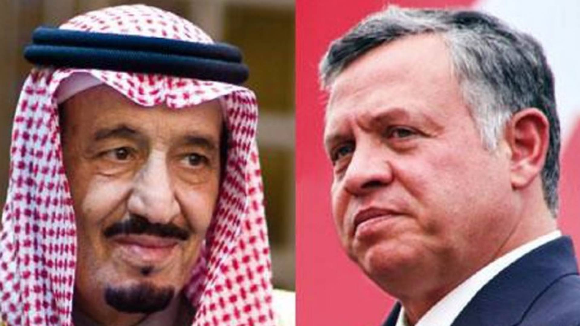 الملك عبدالله الثاني والعاهل السعودي