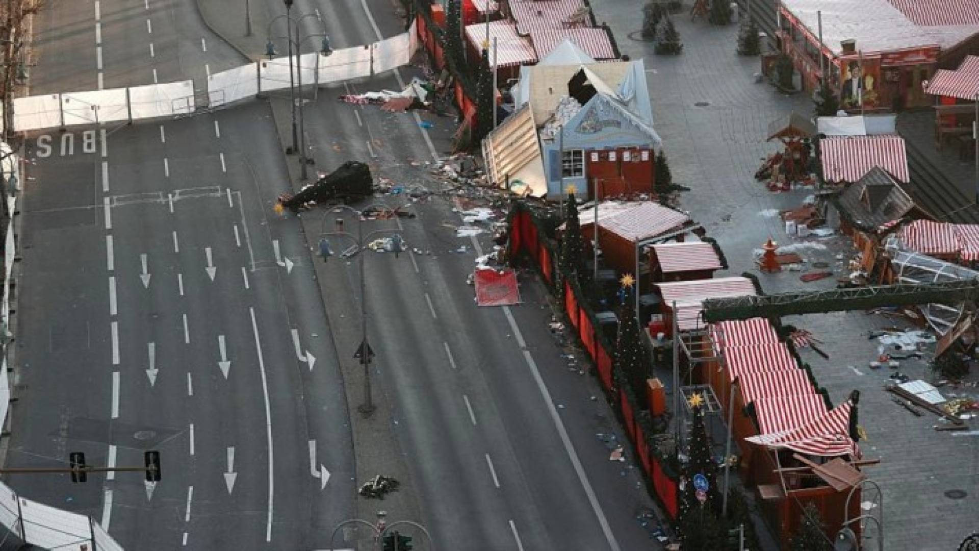 موقع عملية الدهس في برلين