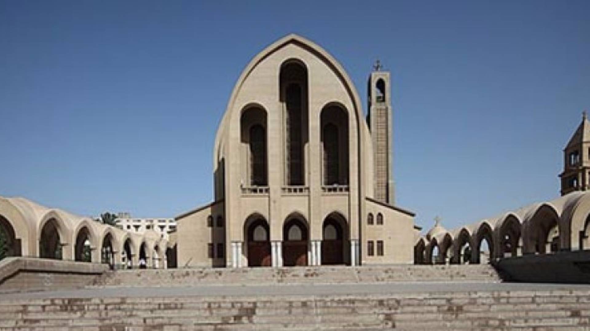 كنيسة قبطية في مصر -ارشيفية