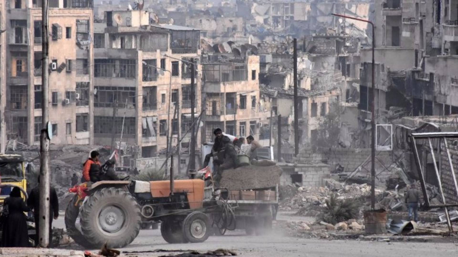 حلب تعرضت لدمار كبير جراء الحرب