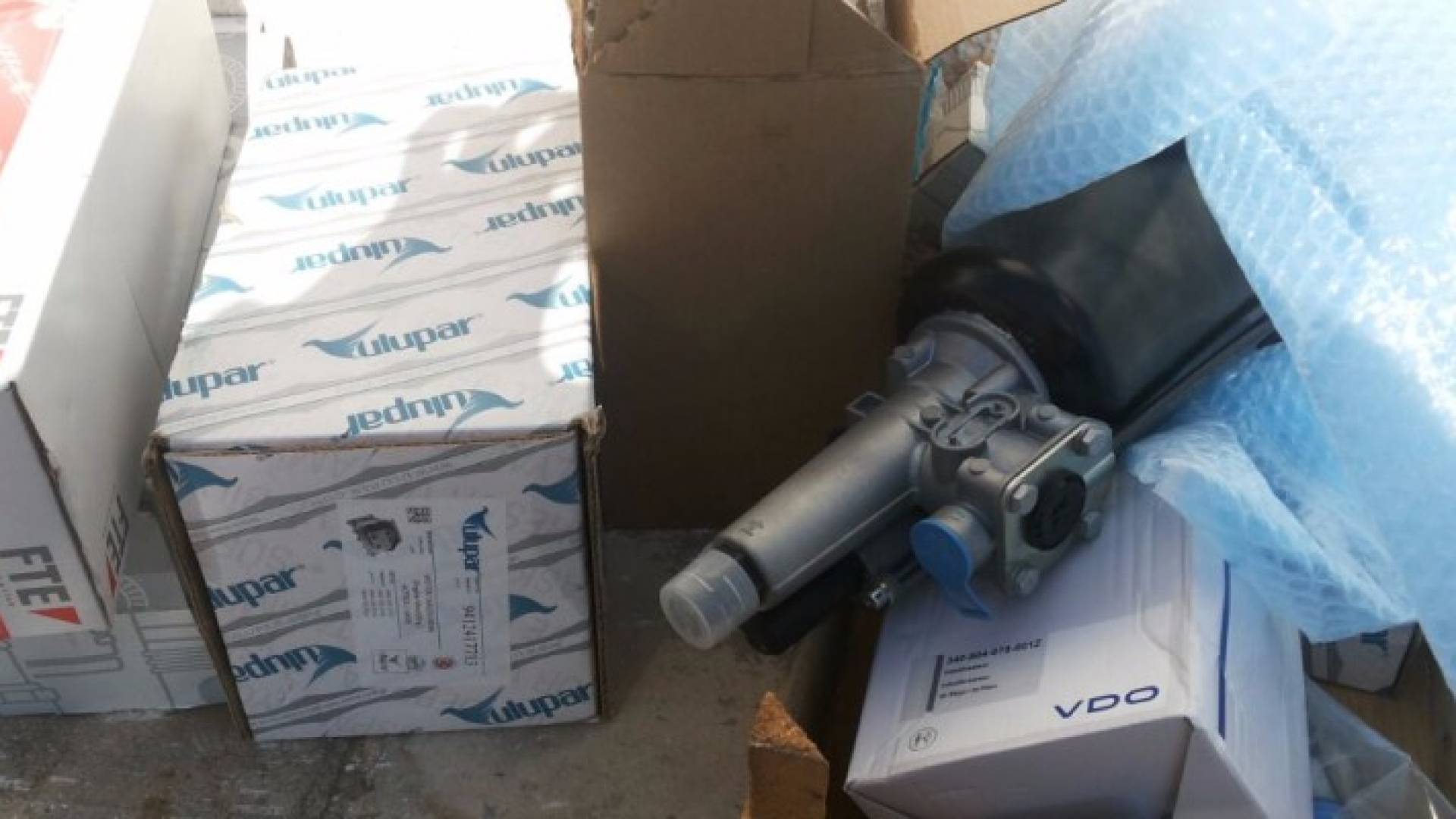 جانب من المضبوطات 