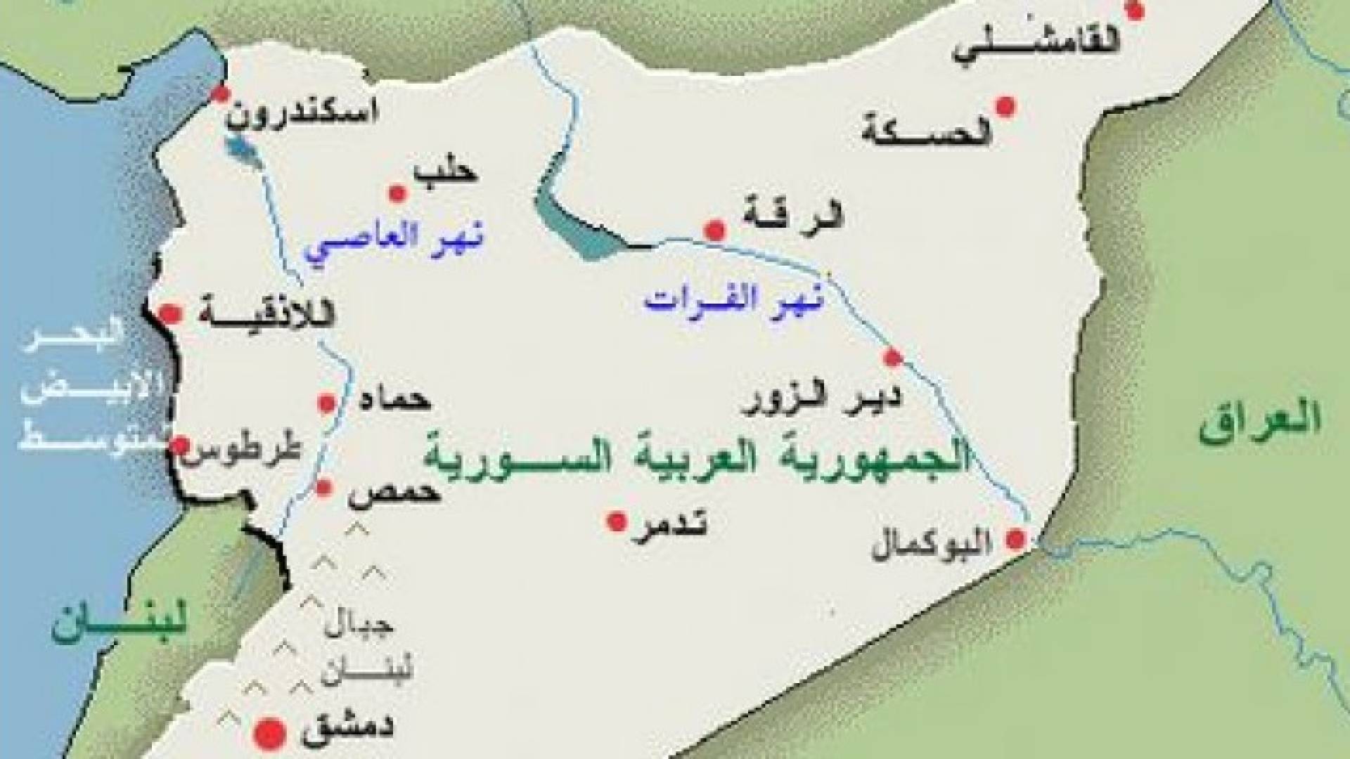 اربعة ملايين سوري بدون مياه في دمشق