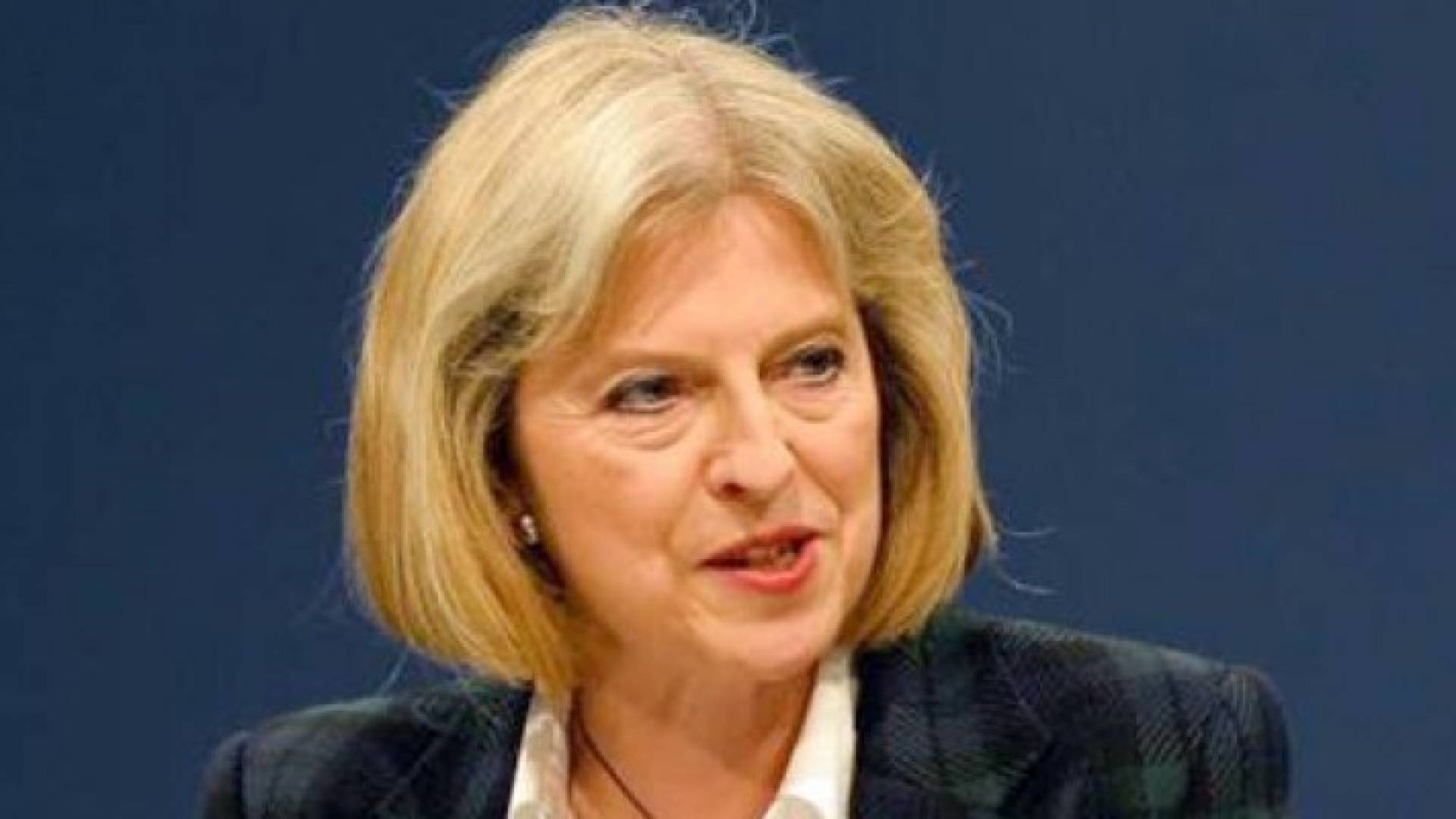 رئيسة الوزراء البريطانية، تيريزا ماي