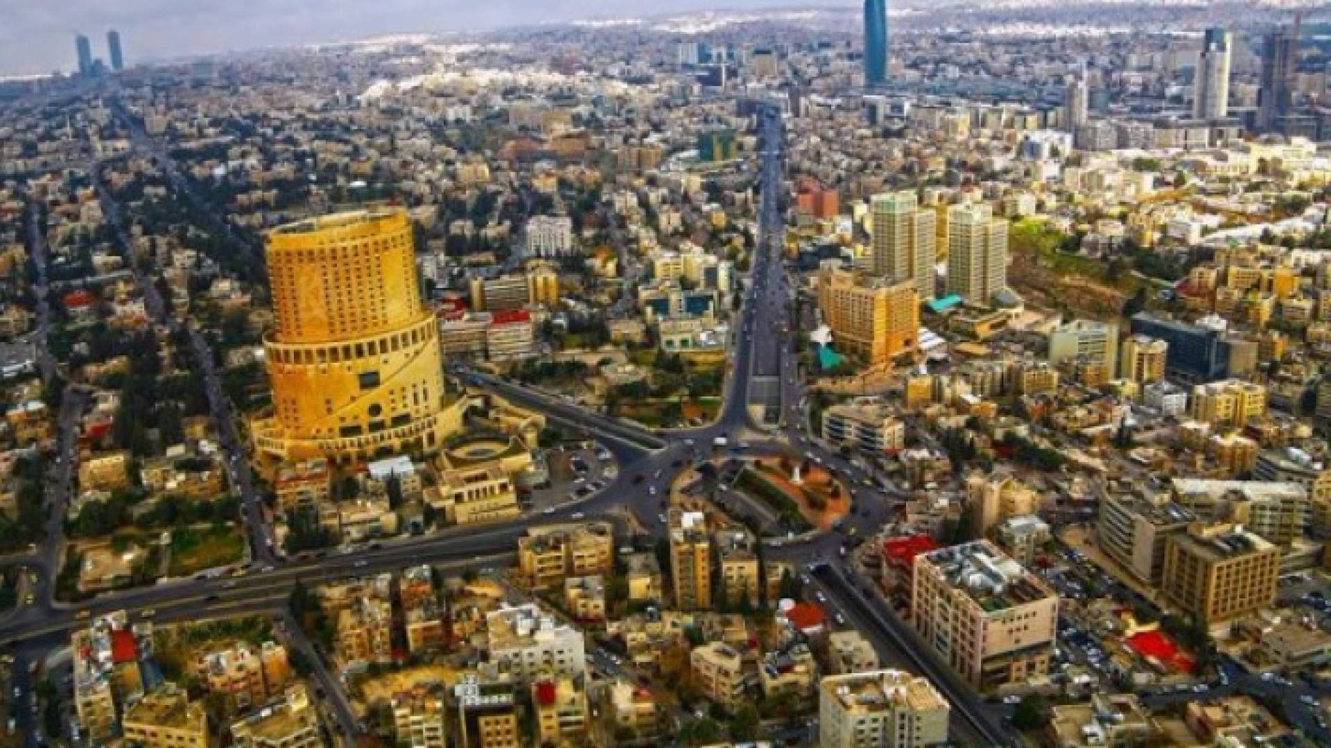 جانب من العاصمة عمان - الصورة من مواقع التواصل الاجتماعي 