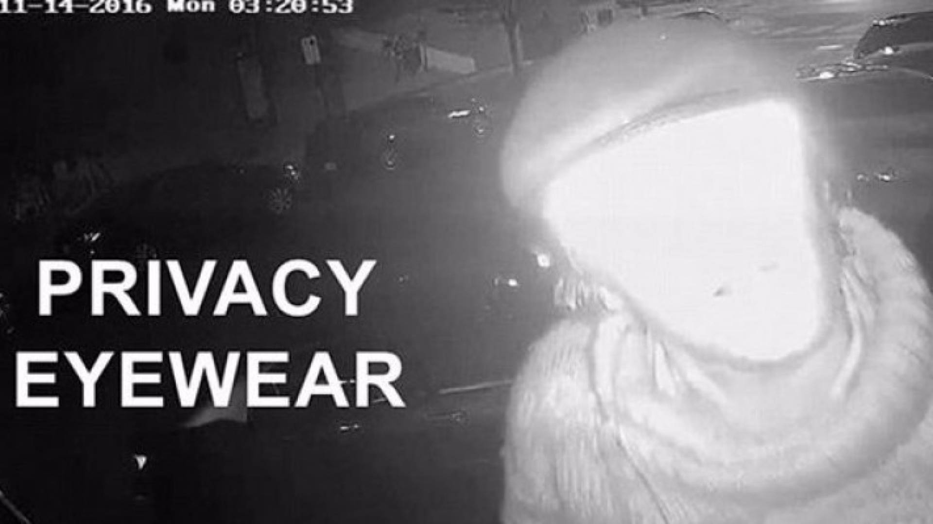 كاميرات المراقبة الأمنية تعجز عن تصوير مجرمين يرتدون نظارات "الإخفاء"