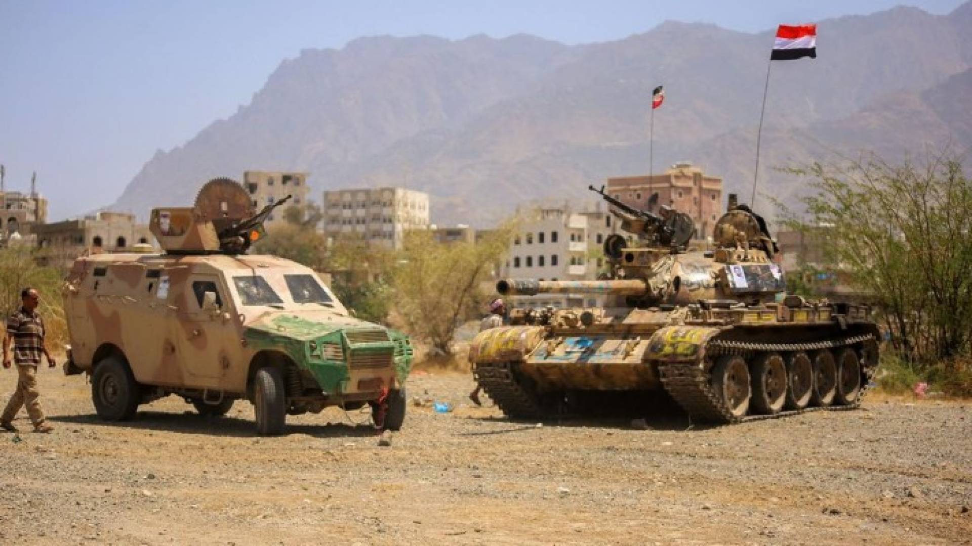 قوات من الجيش اليمني في تعز - أرشيف