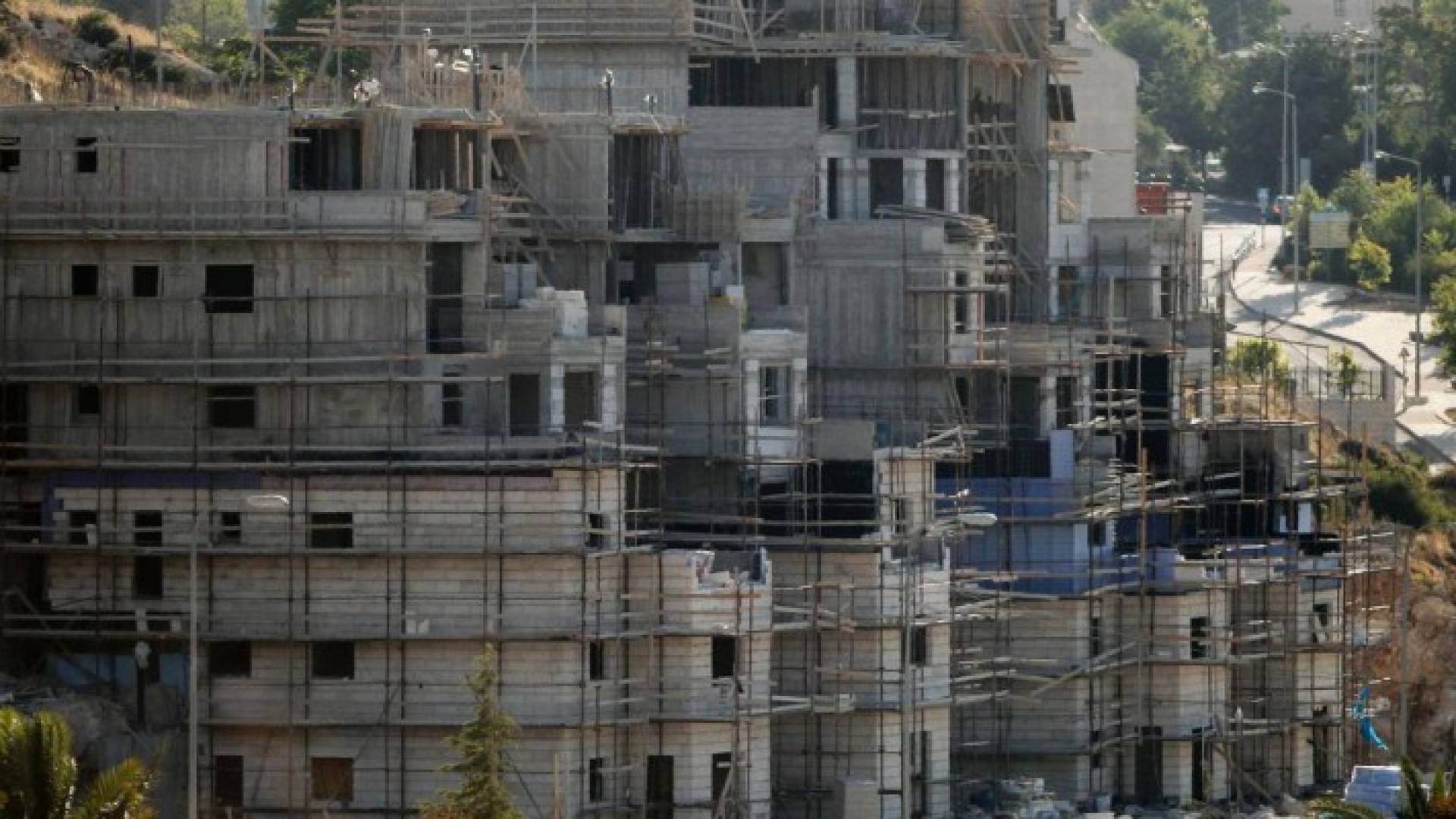 إحدى المستوطنات الاسرائيلية في الضفة الغربية