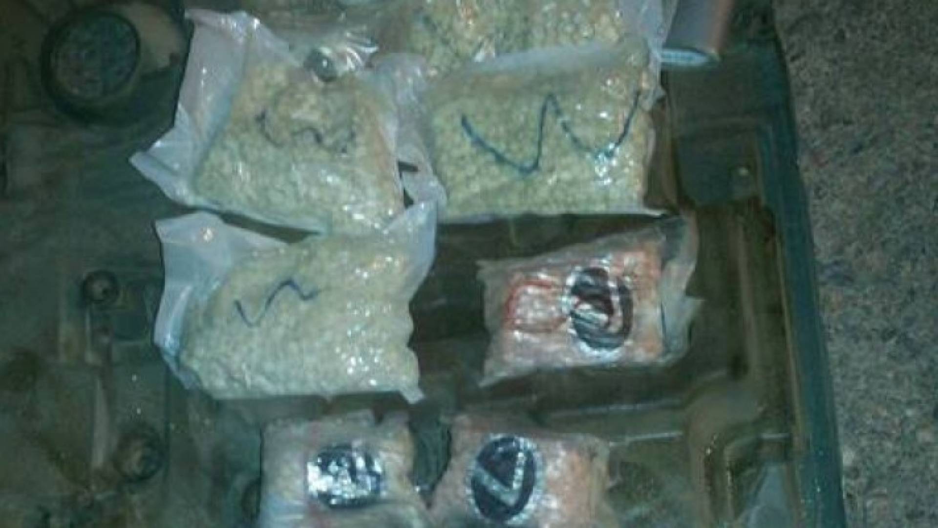 جزء من المضبوطات 