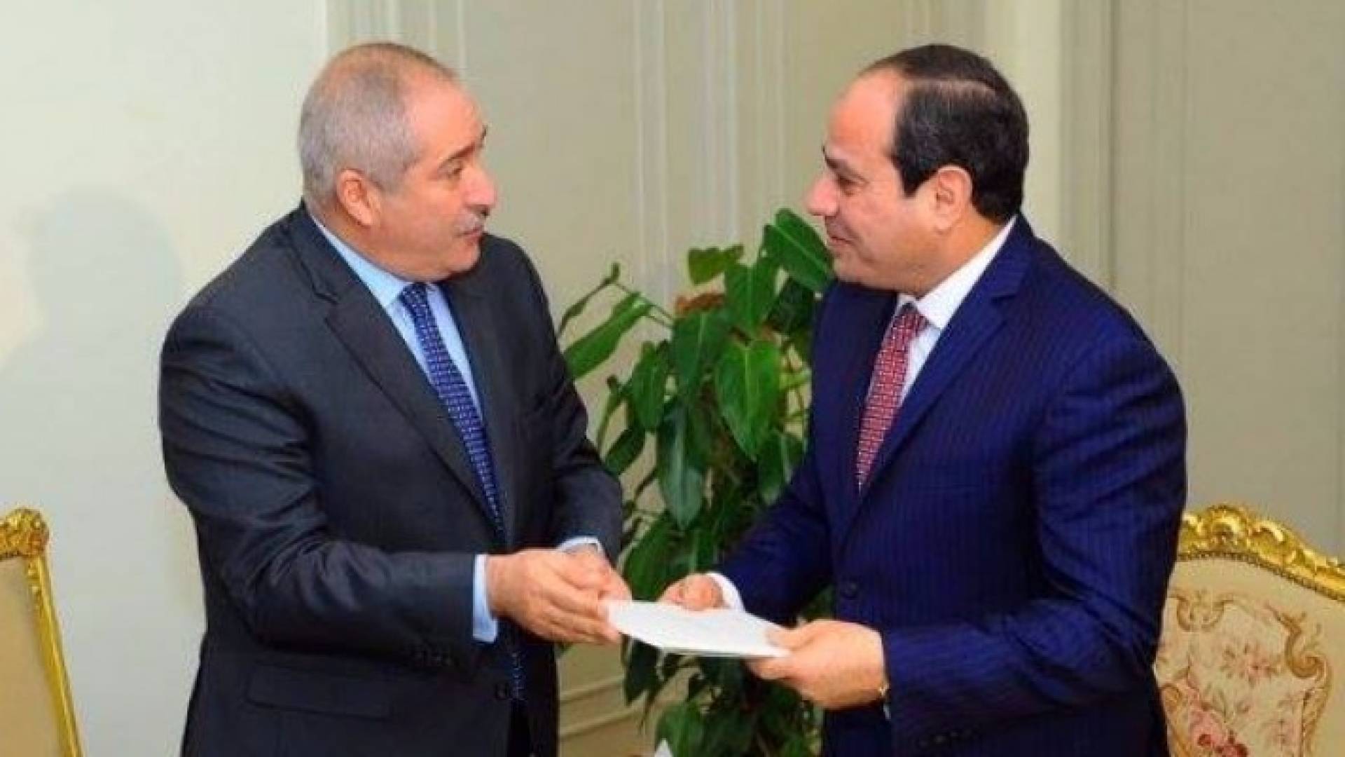 جودة وصل القاهرة بطائرة خاصة فى زيارة رسمية