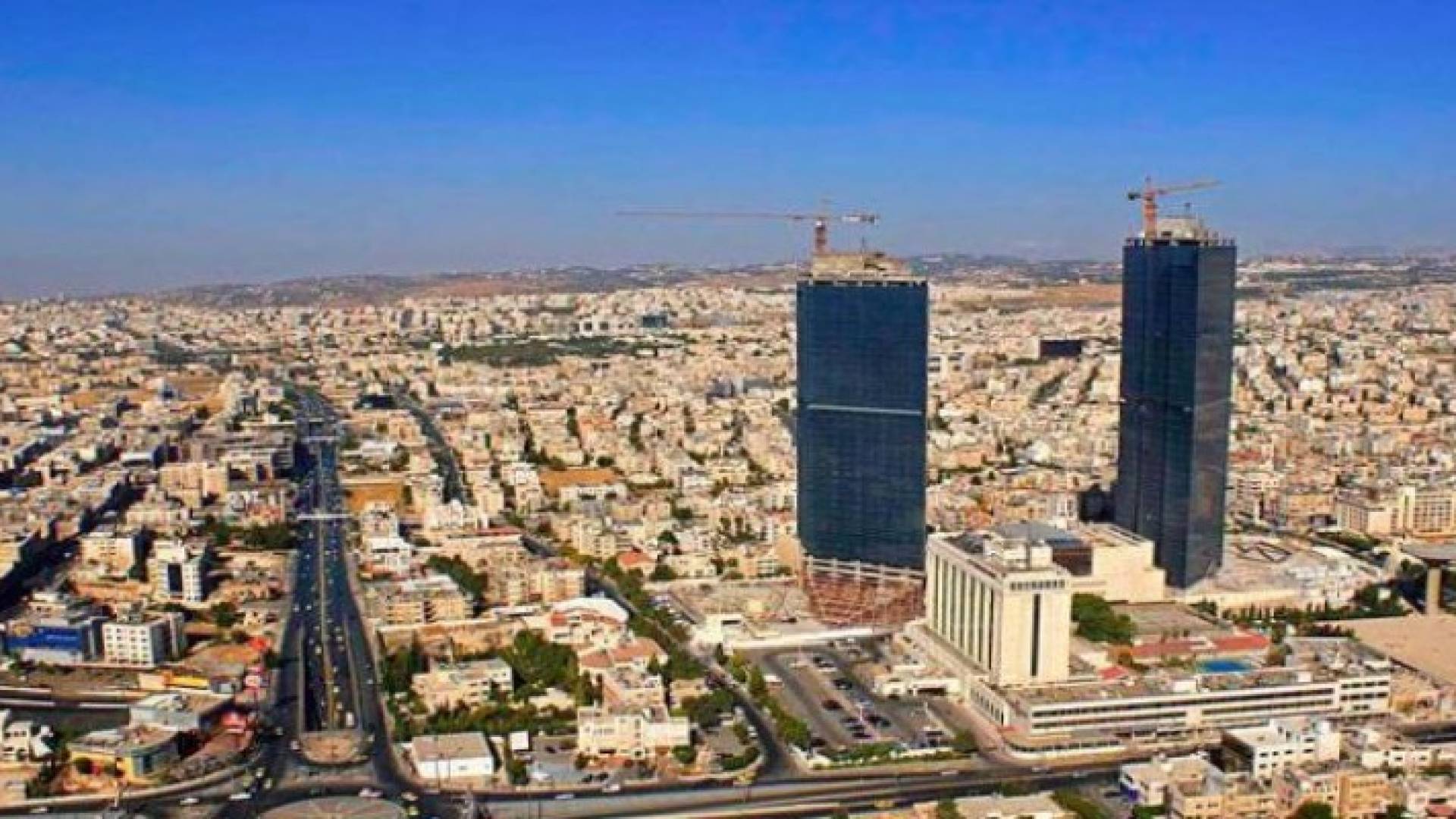 صورة جوية لعمان - ارشيفية