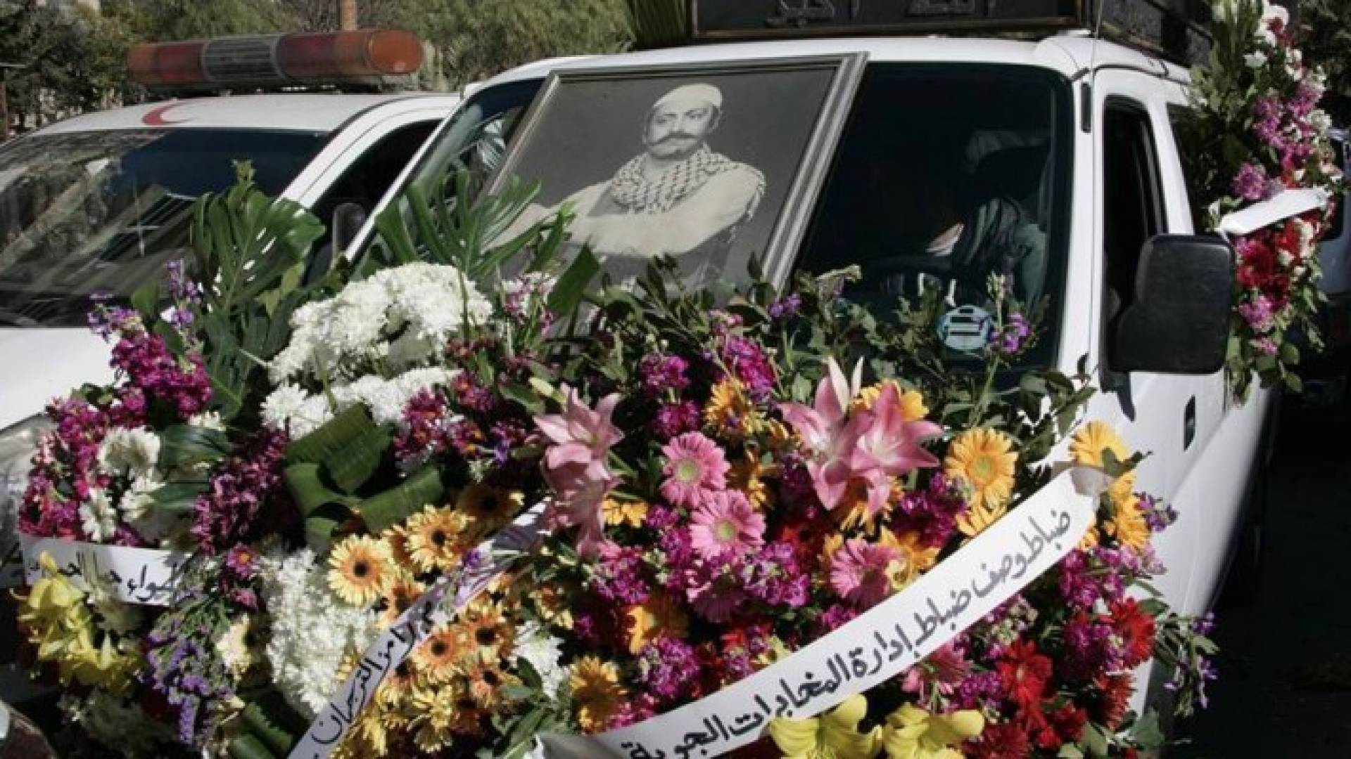 من تشييع الجثمان