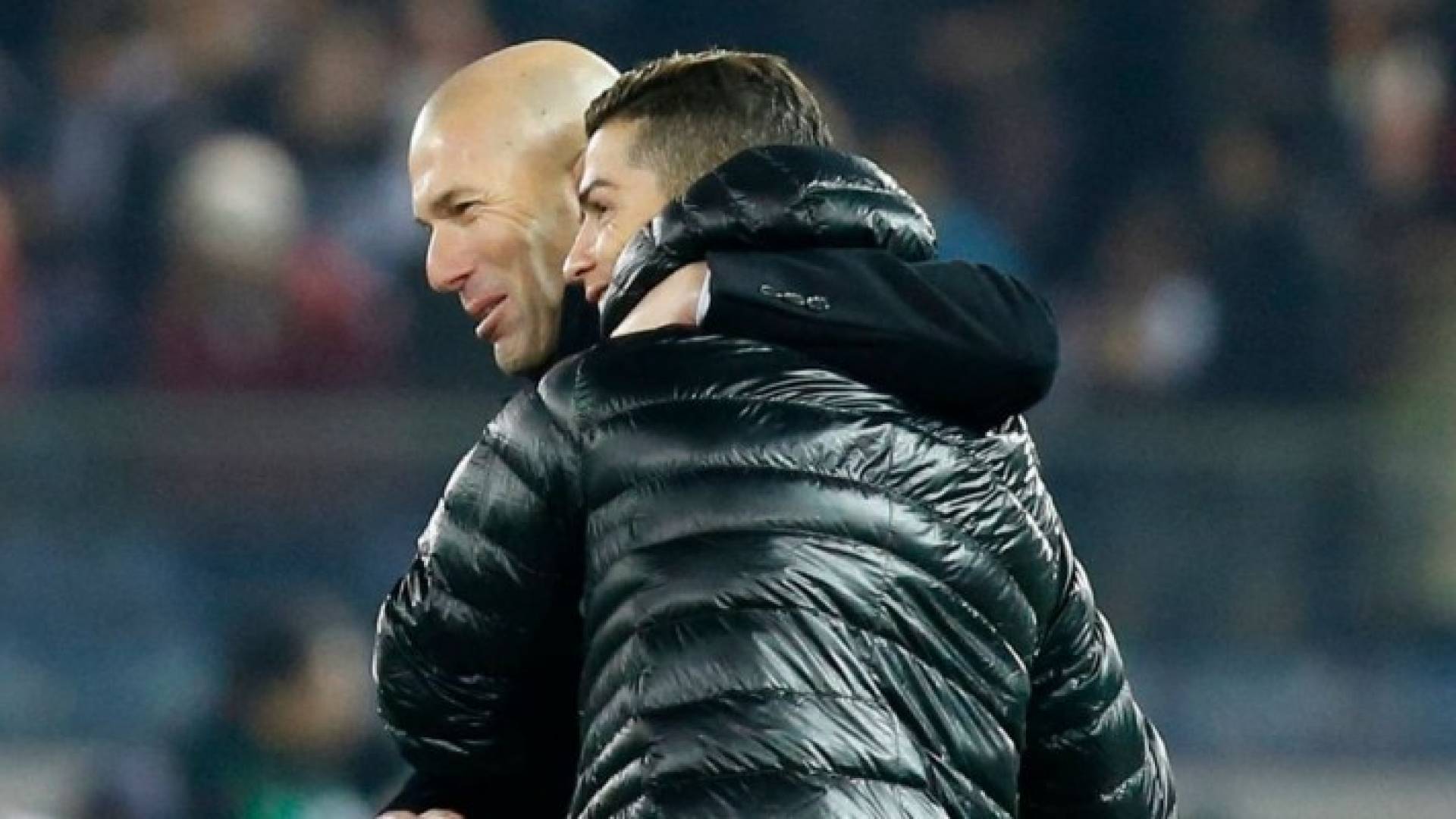 زين الدين زيدان والبرتغالي كريستيانو رونالدو