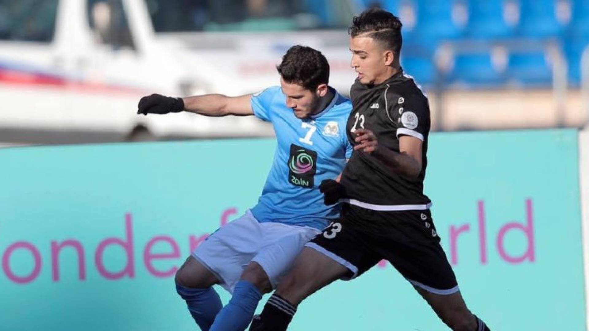 جانب من المباراة 