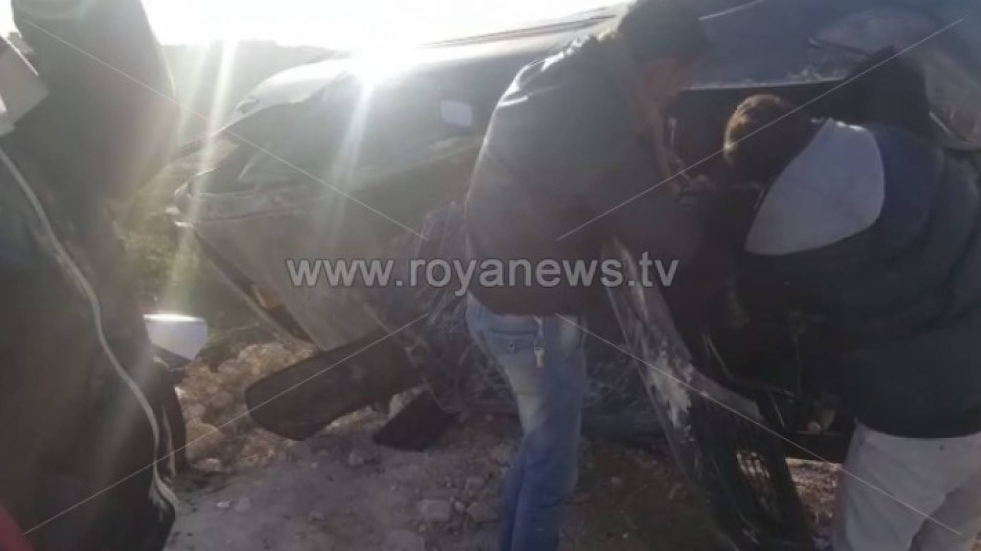 صورة من الحادث