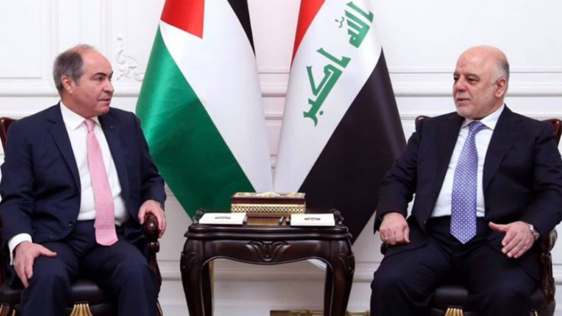 الملقي يصل إلى بغداد