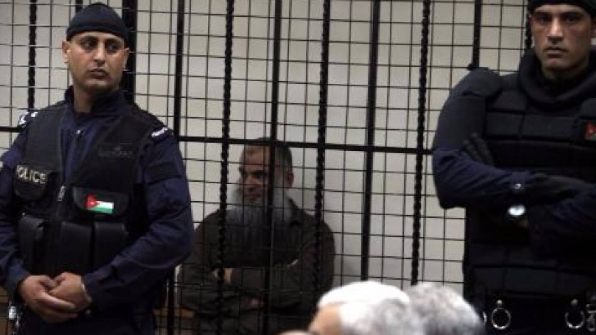 ابو قتادة خلال محاكمته في أمن الدولة - ارشيف