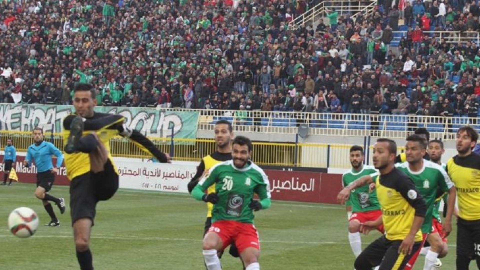 جانب من المباراة