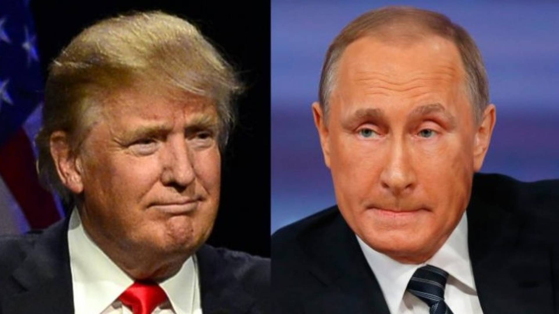الرئيس الامريكي ترامب والرئيس الروسي بوتين 