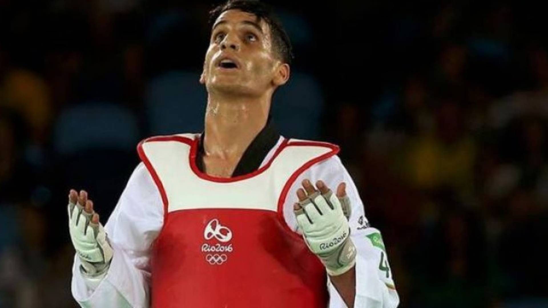 بطل التايكواندو الأولمبي أحمد ابوغوش