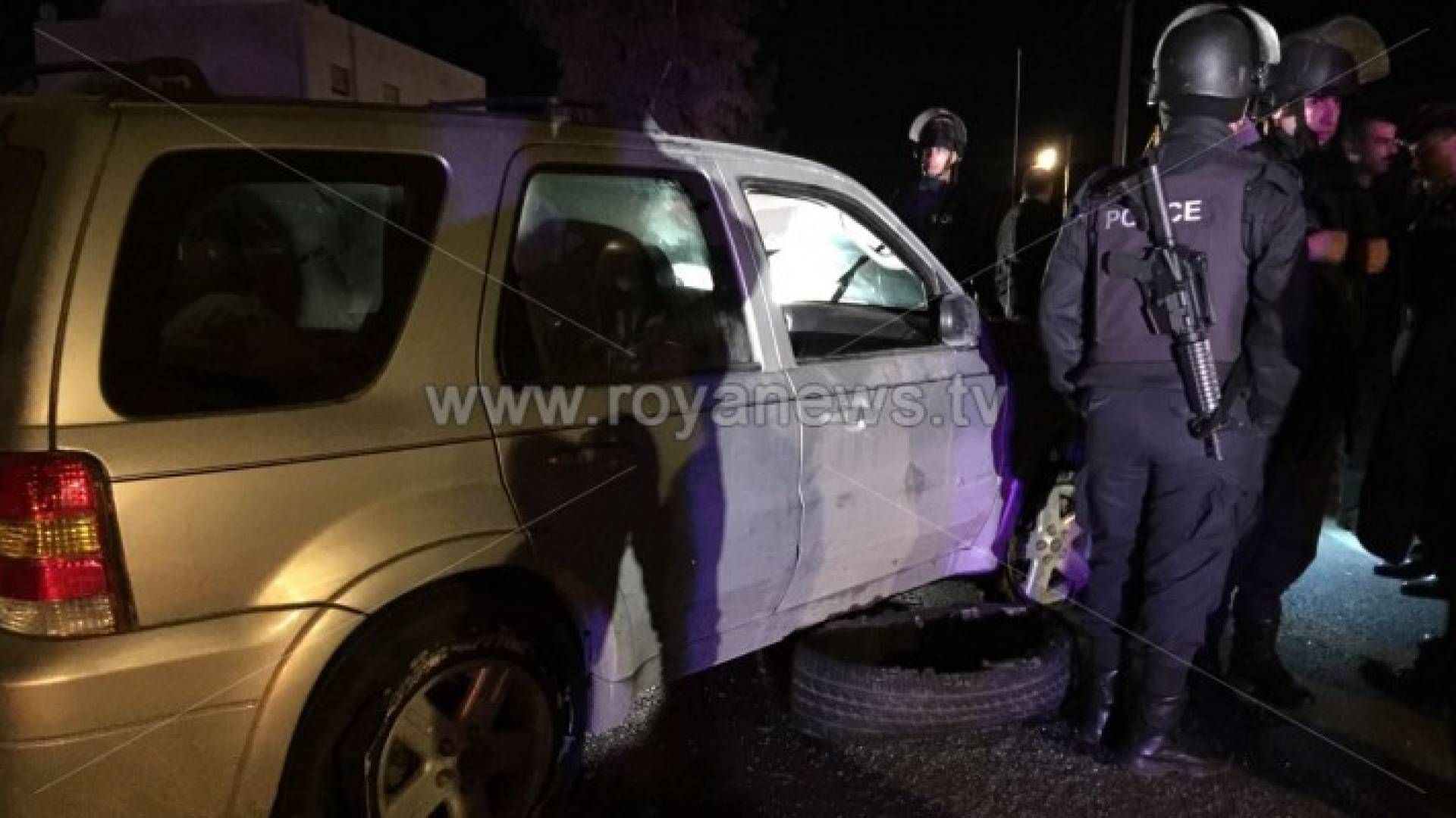 صورة من الحادث