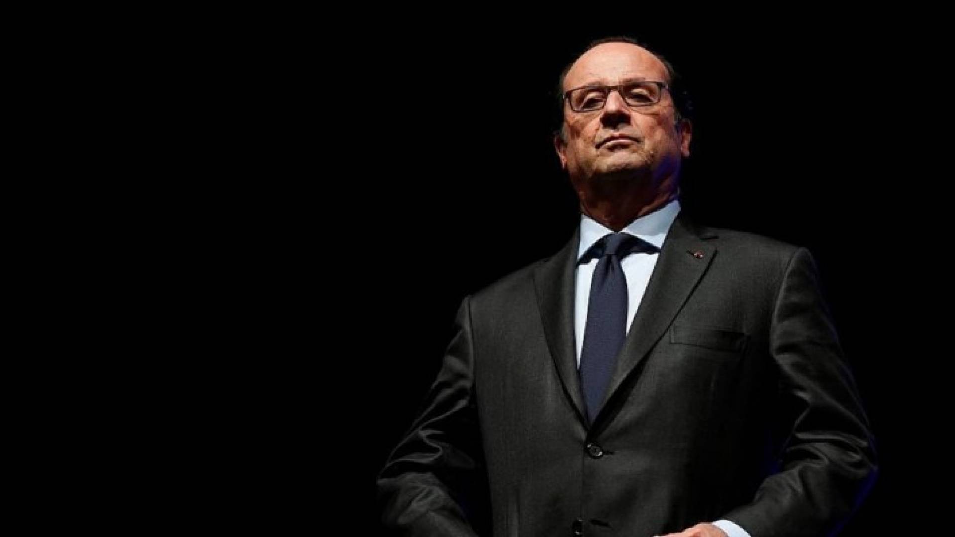 الرئيس الفرنسي فرنسوا هولاند