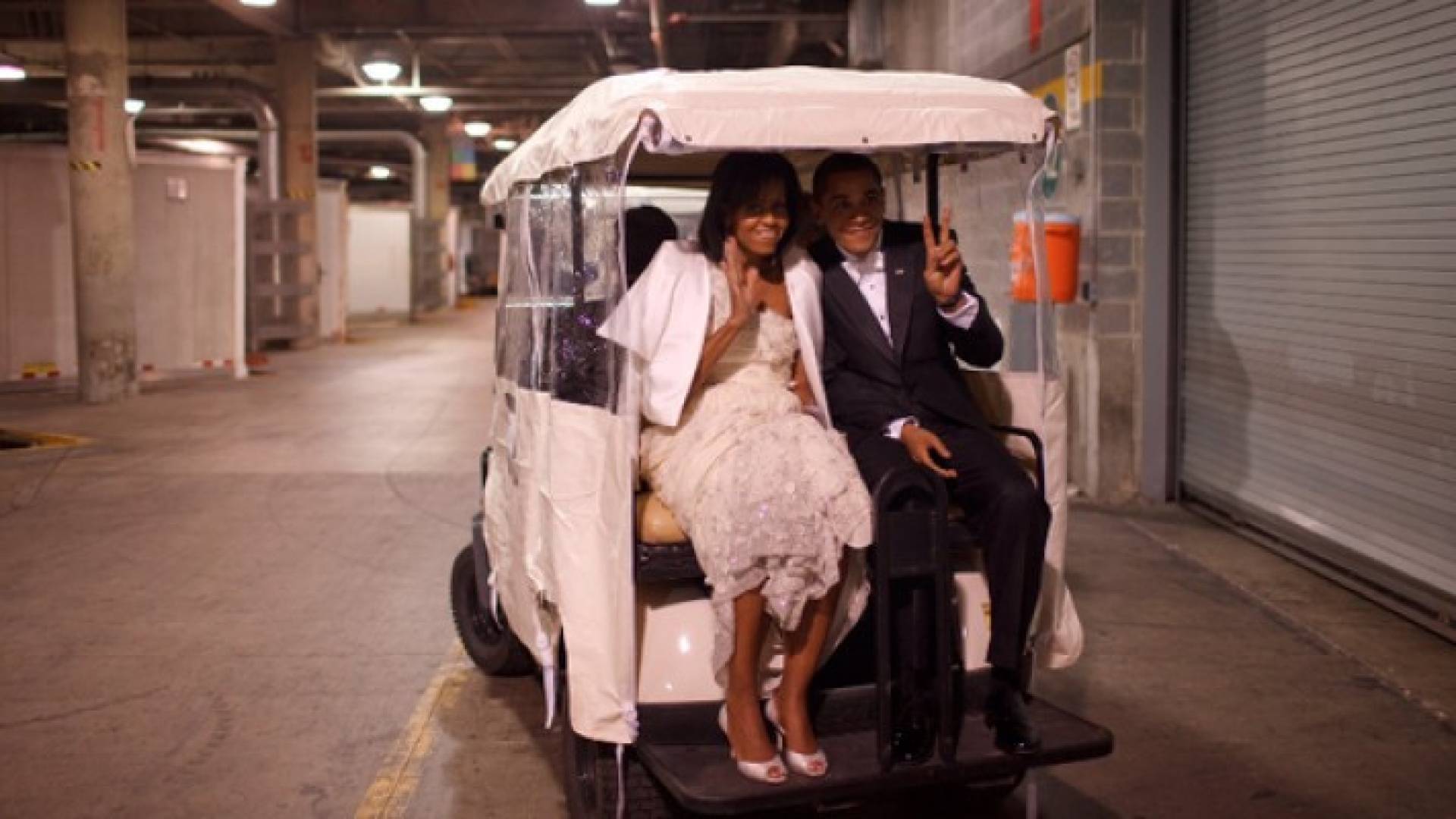 اوباما وزوجته