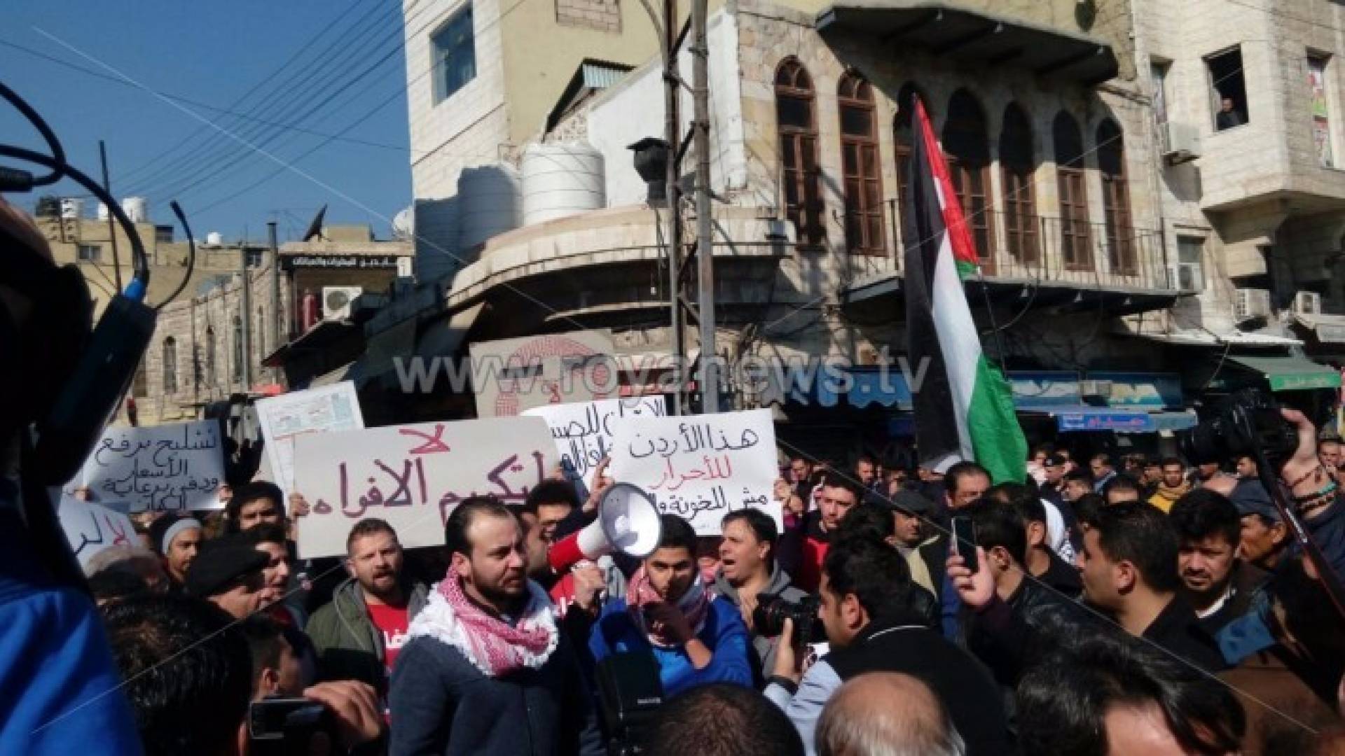 جانب من المسيرة 