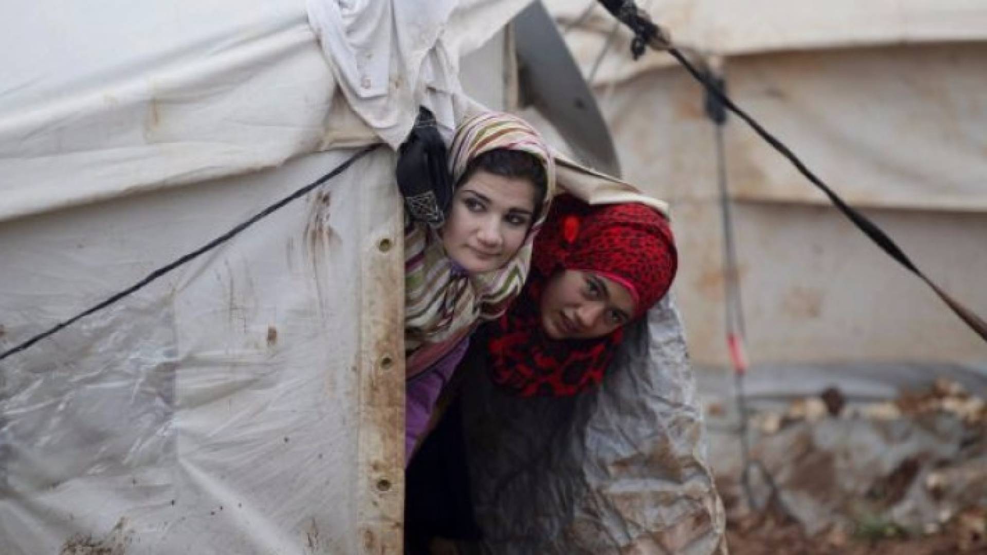 لاجئات سوريات هربن من جحيم القتال