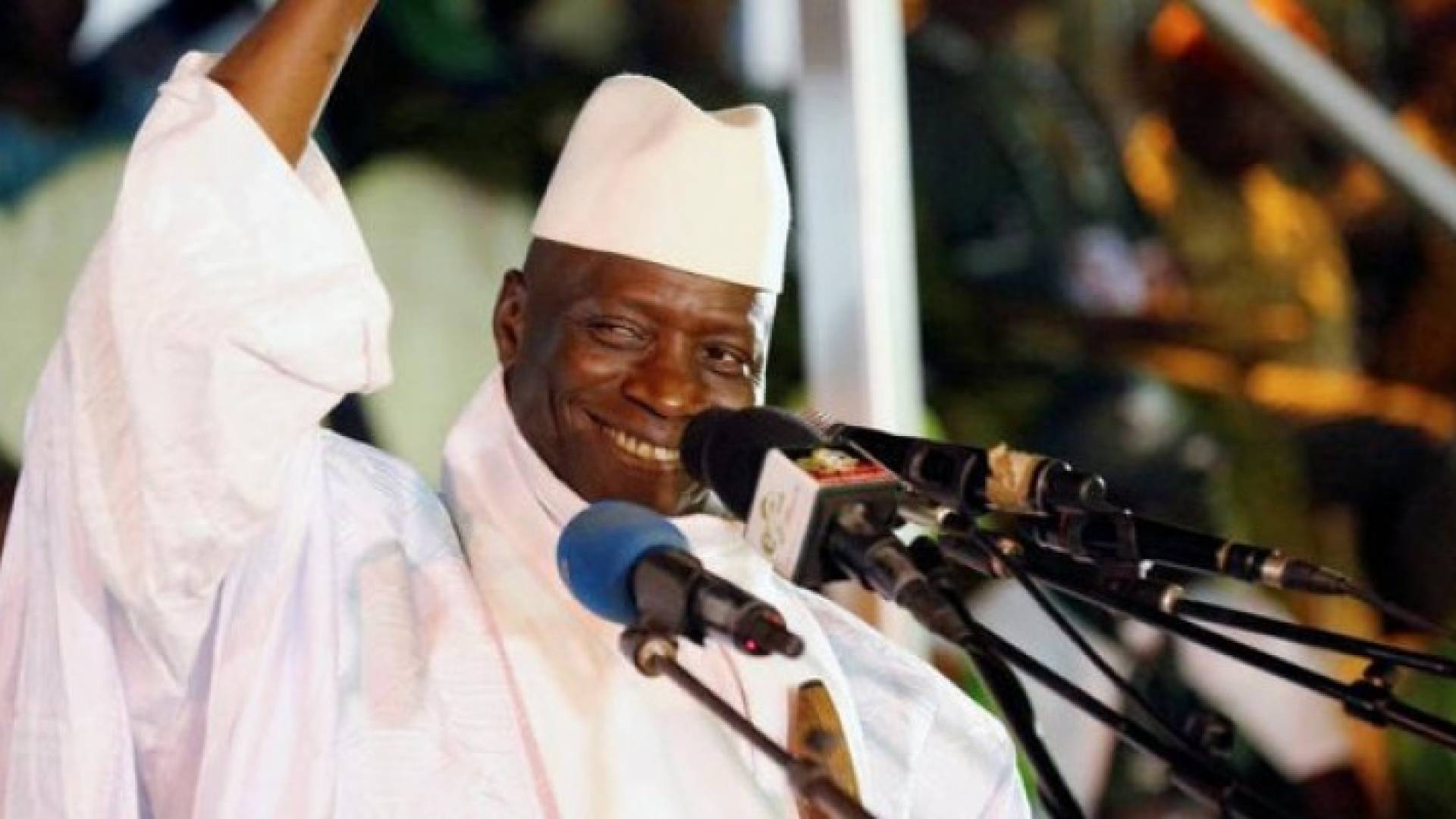 رئيس غامبيا المنتهية ولايته يحيى جامع