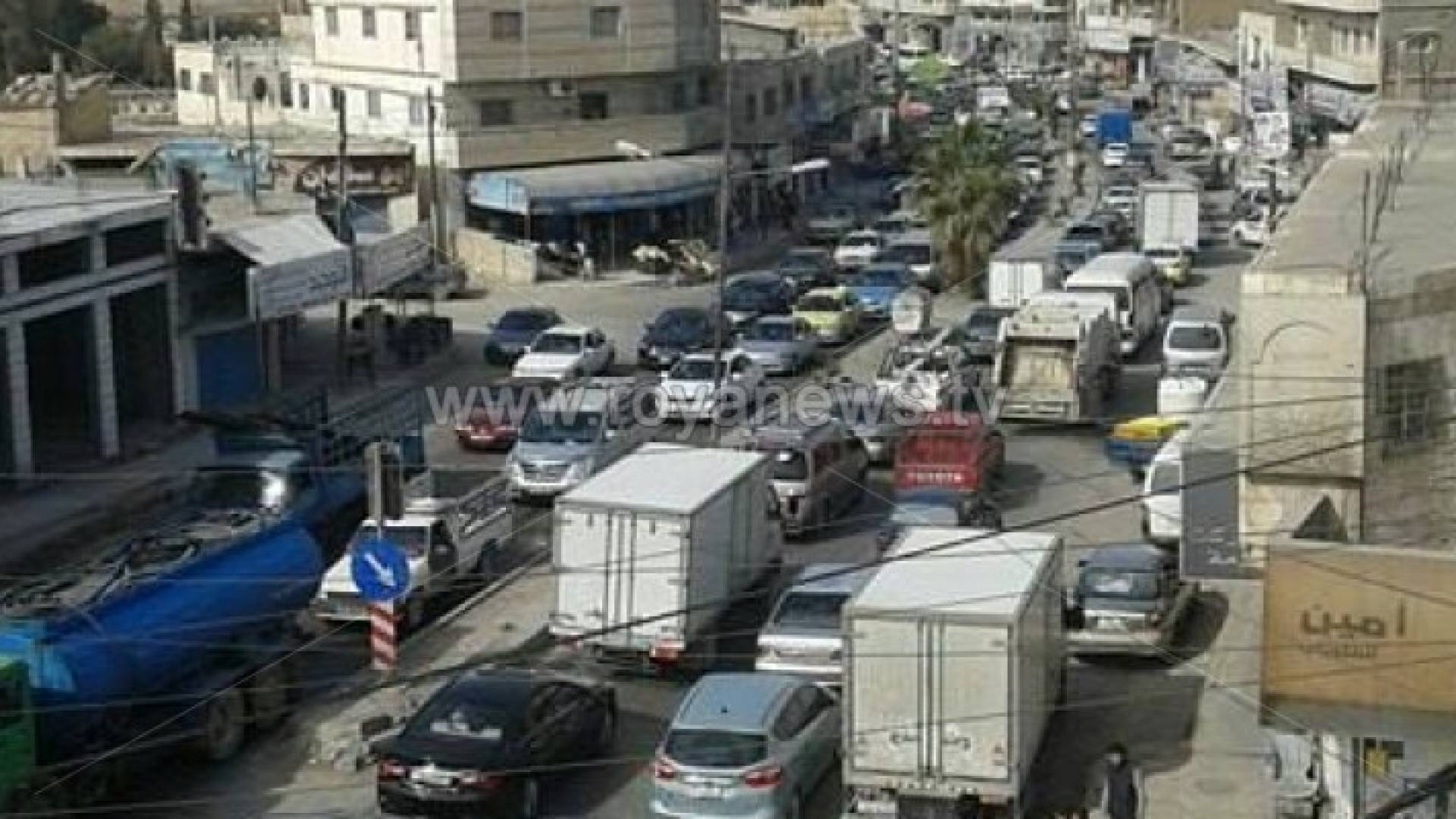 صورة من أزمة السير 