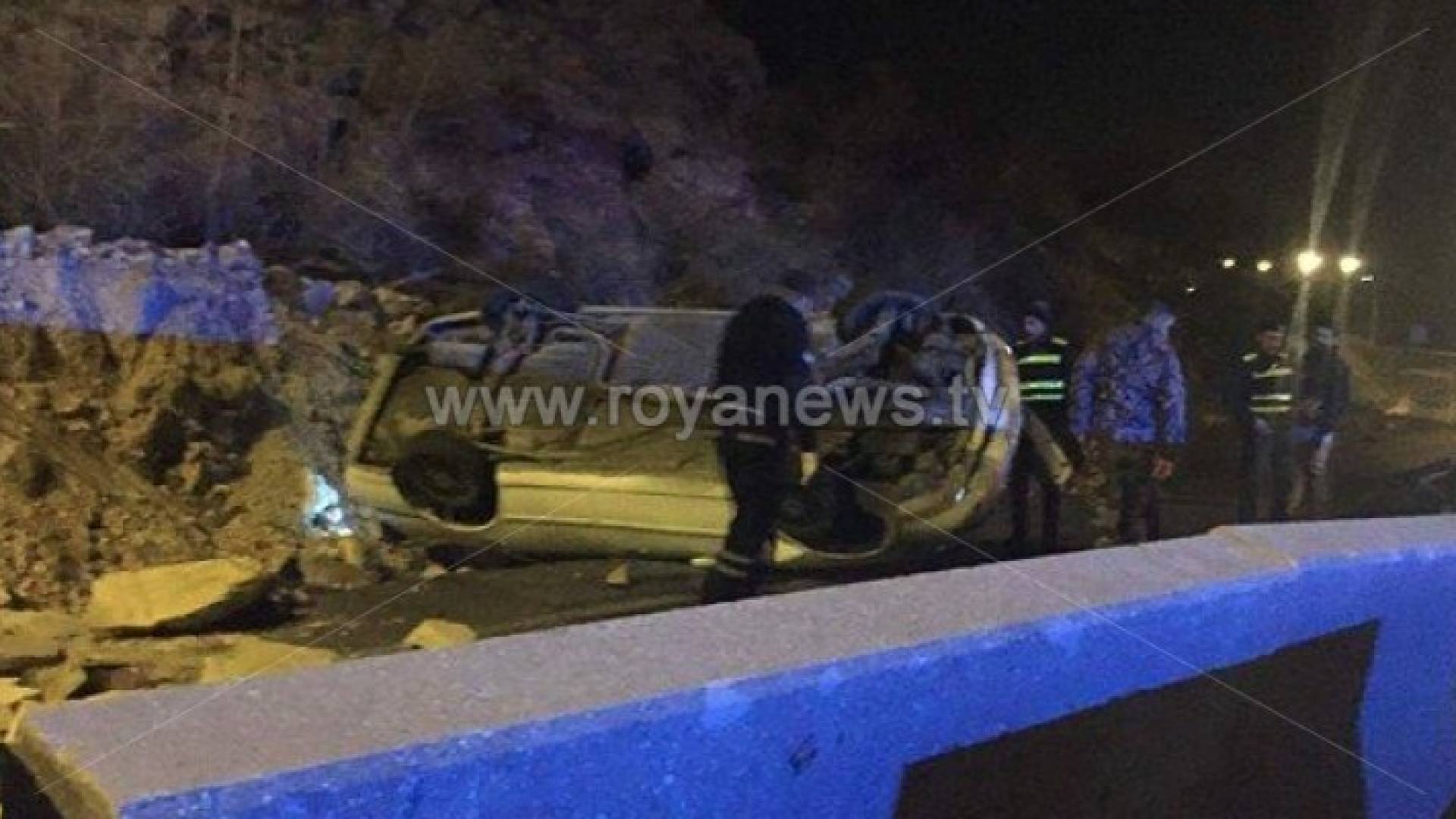 جانب من الحادث 