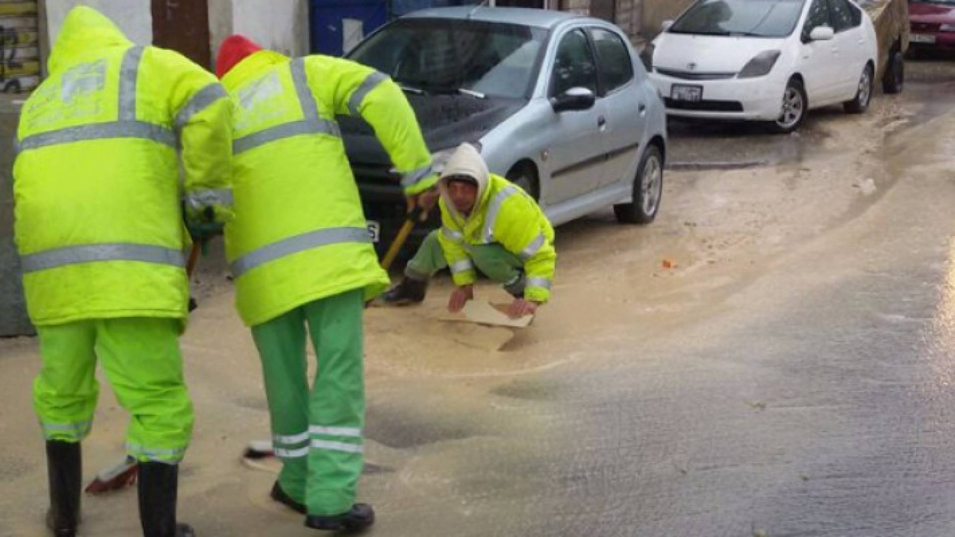 الامانة تواصل استعدادها للتعامل مع المنخفض الجوي