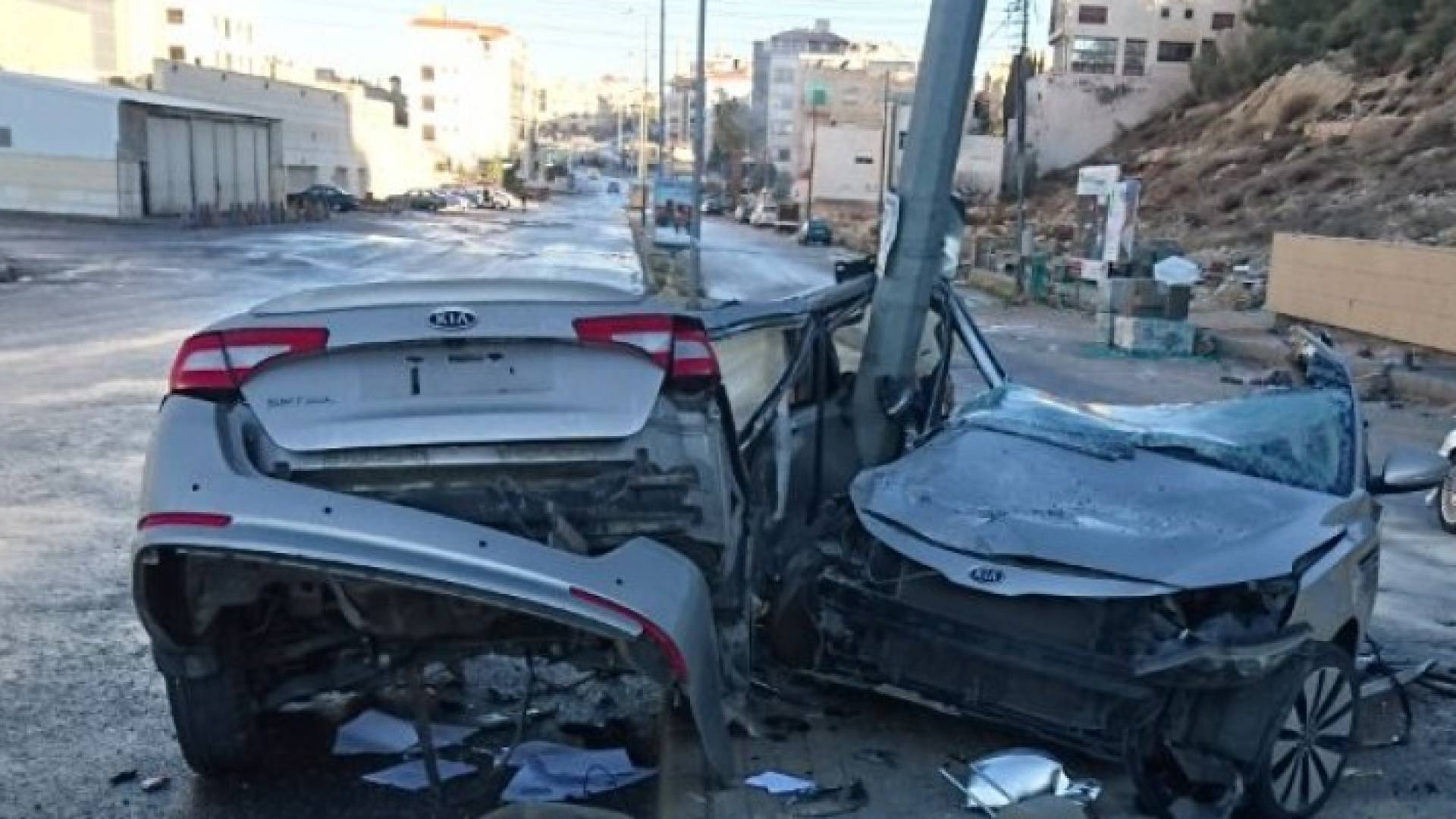 صورة من الحادث