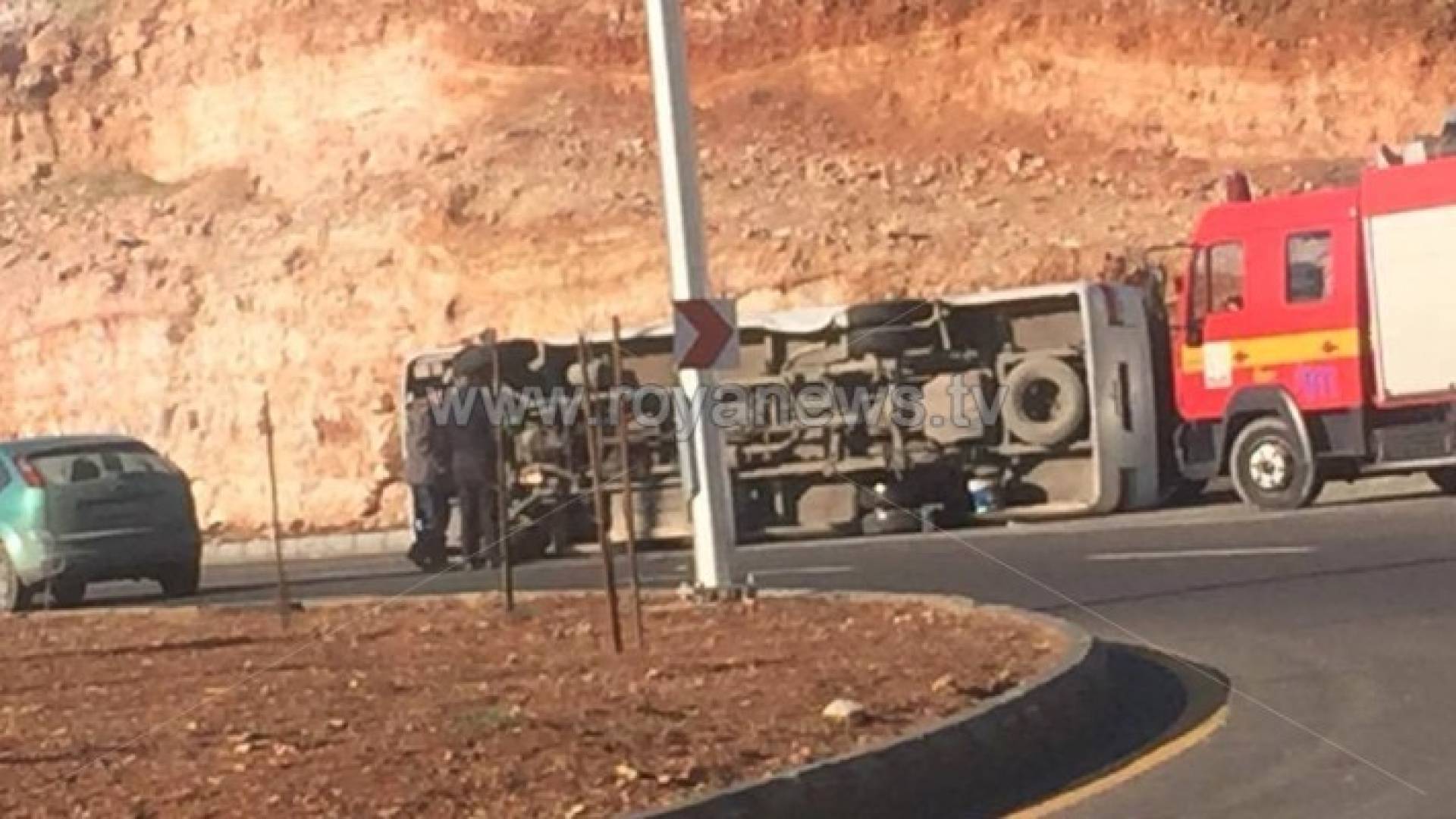 من مكان الحادث 