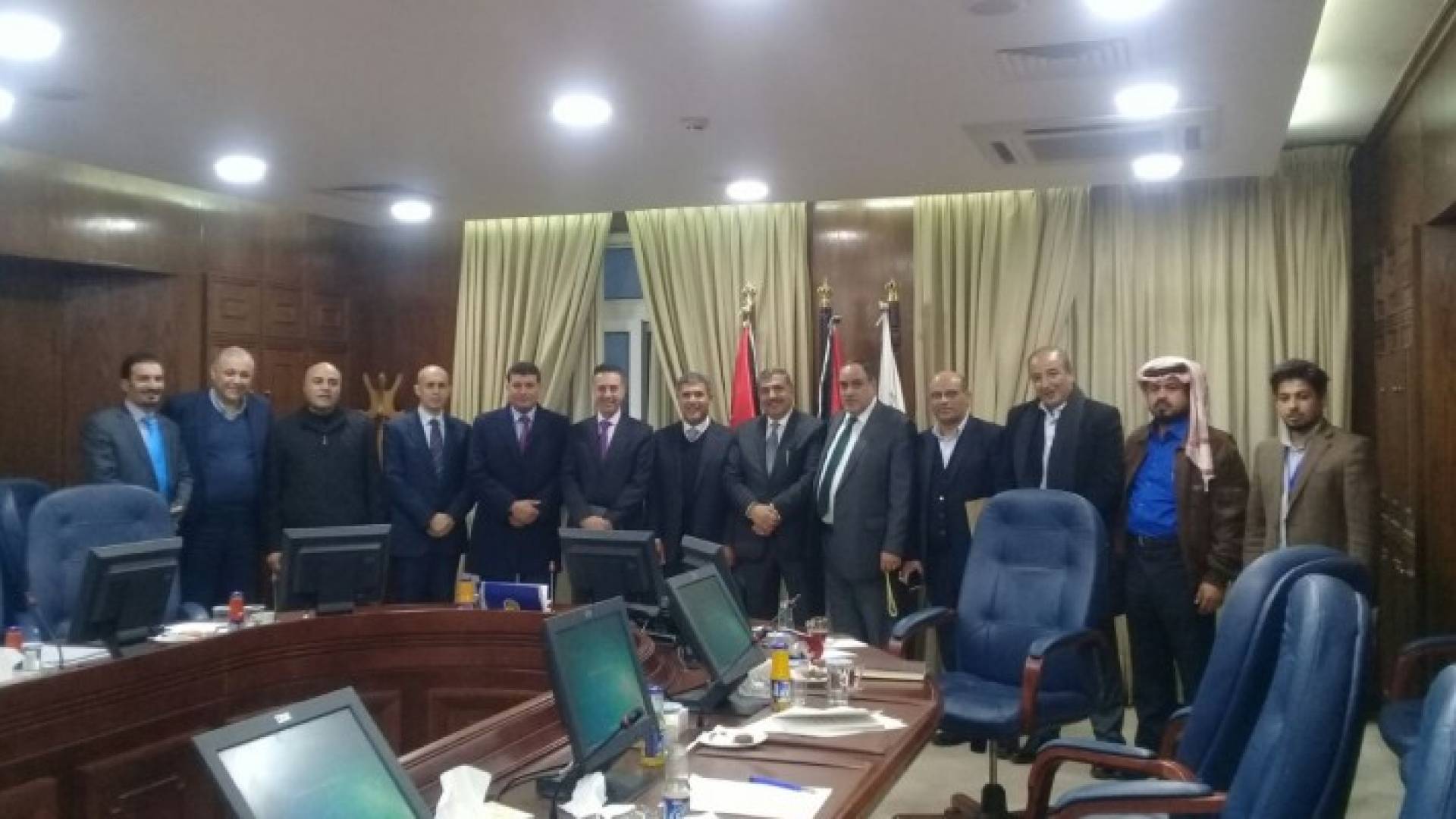 صورة خلال اللقاء