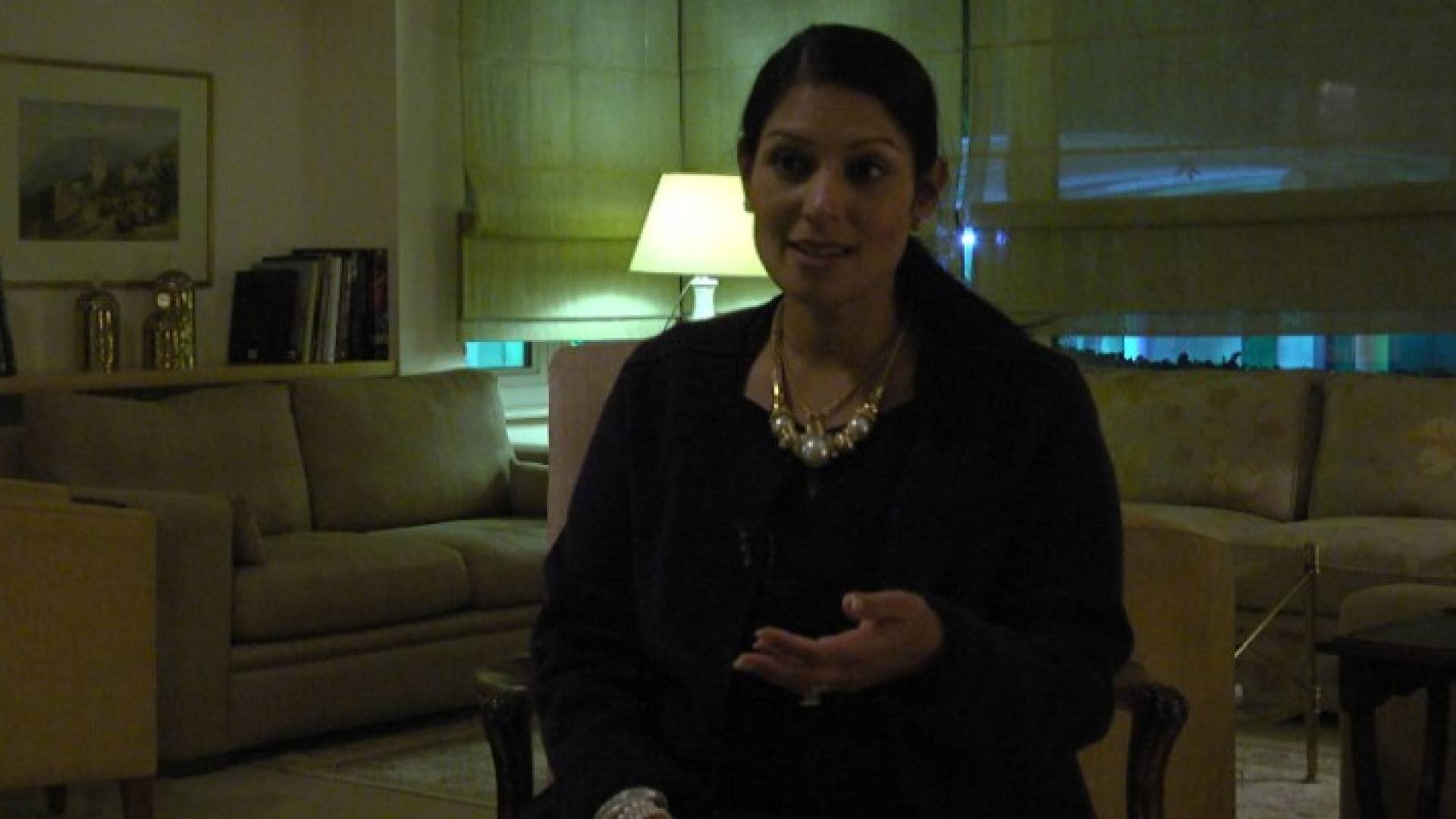 وزيرة التنمية الدولية البريطانية بريتي باتل 