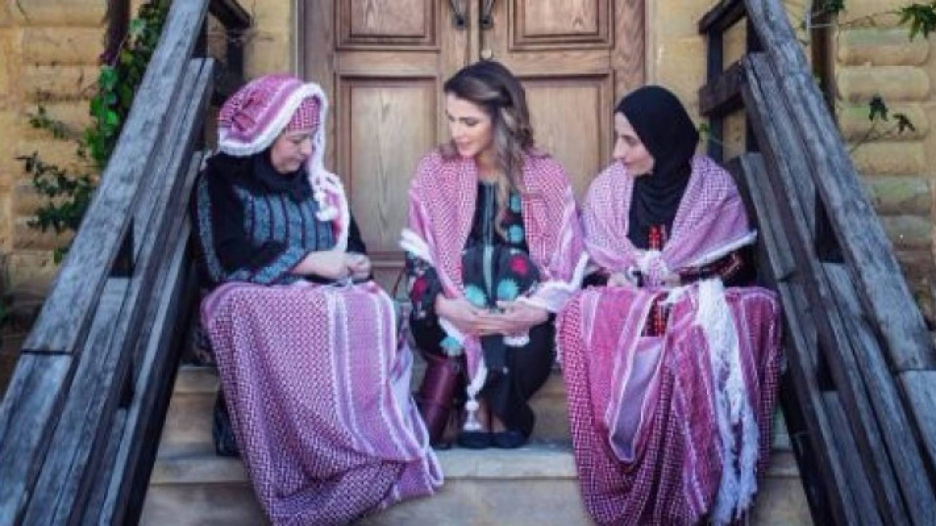 الصورة التي نشرتها جلالة الملكة رانيا على "انستجرام" 
