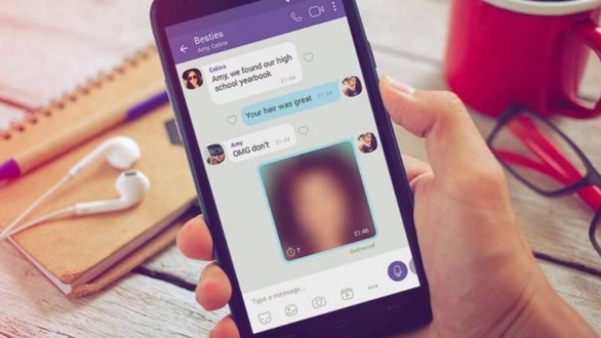 فايبر توفر ميزة خفي الصور والفيديوهات بعد رؤيتها