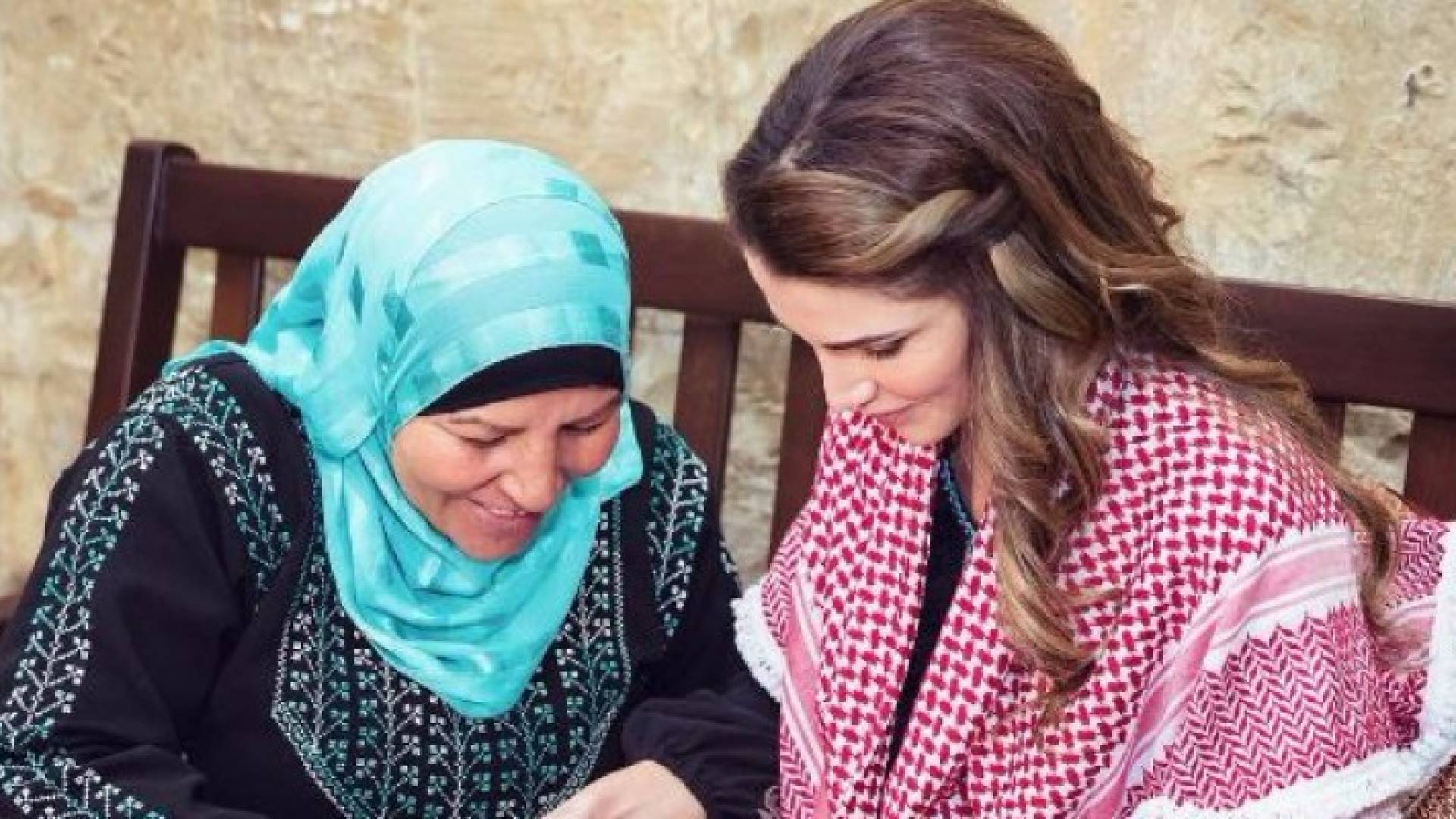 ما نشرته جلالة الملكة