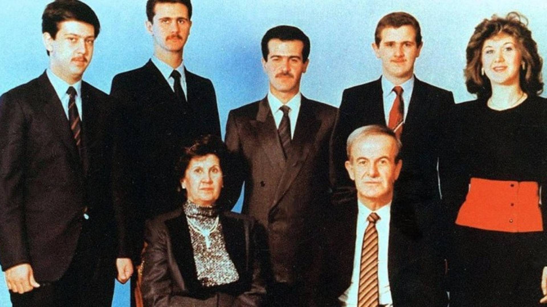 عائلة الأسد - ارشيفية